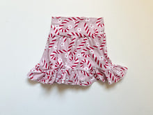 Load image into Gallery viewer, 2t Candy Cane Ruffle Skirt
