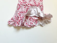 Load image into Gallery viewer, 2t Candy Cane Ruffle Skirt
