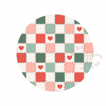 Load image into Gallery viewer, Christmas Heart Checkers
